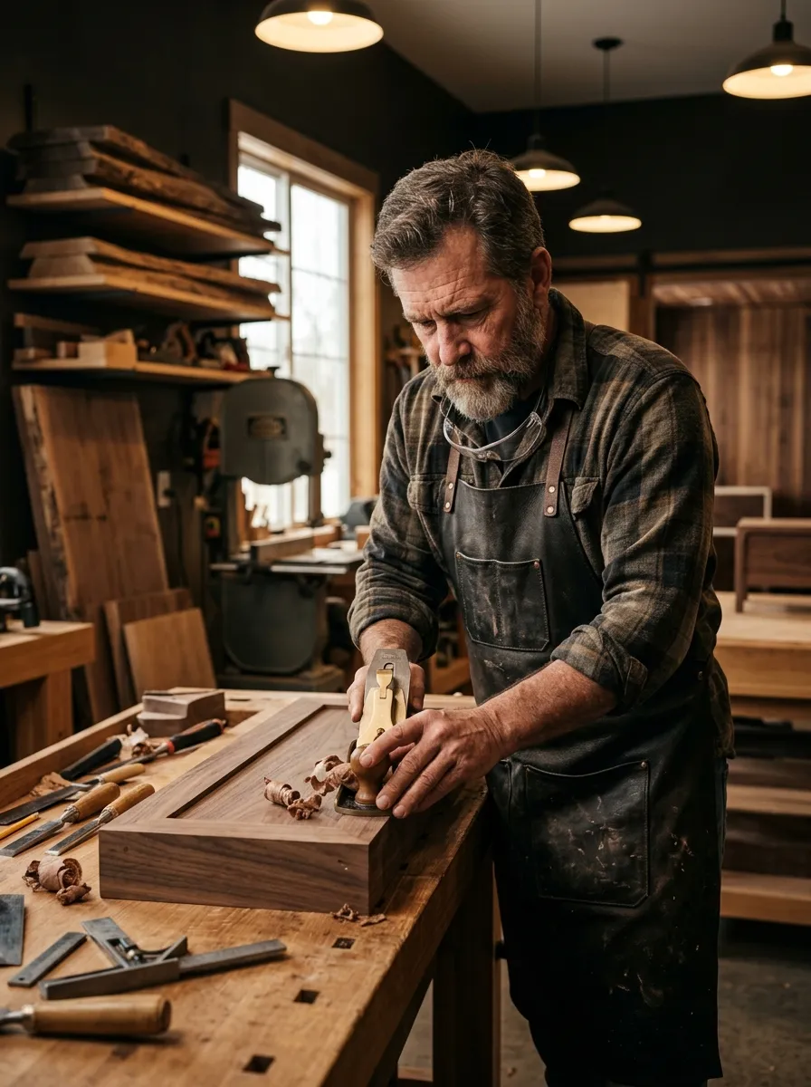 Master craftsman in our workshop
